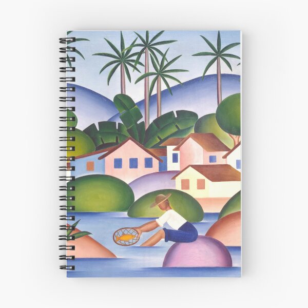 Item preview, Tarsila do Amaral - An Angler - Fisherman - Brazilian artist painting designed and sold by MindChirp.
