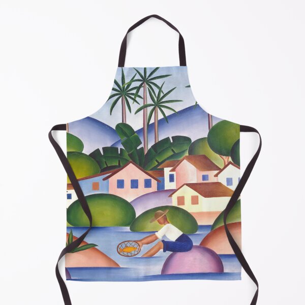 Item preview, Tarsila do Amaral - An Angler - Fisherman - Brazilian artist painting designed and sold by MindChirp.