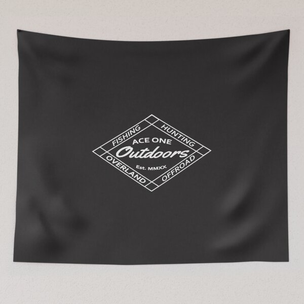 Item preview, Ace One Outdoors White Logo designed and sold by AceOneDesign.