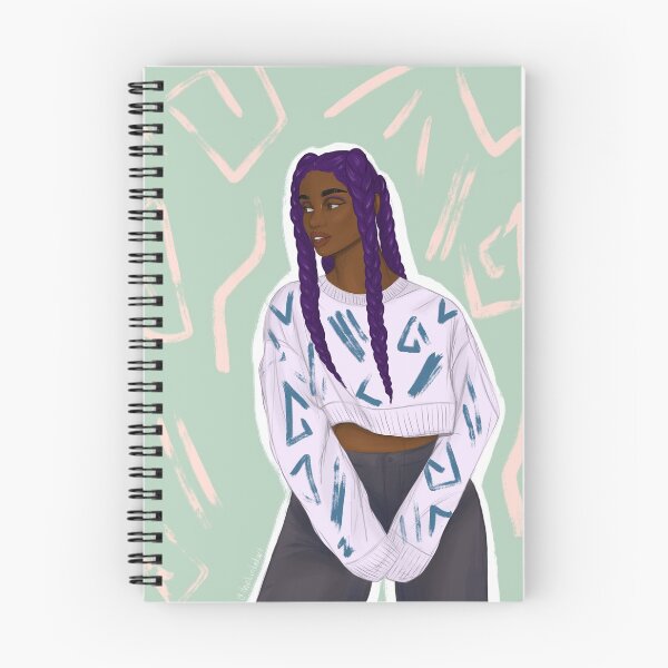 Item preview, Purple Braids designed and sold by InkedDesigns.