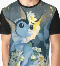 Wasserlilien Grafik T-Shirt
