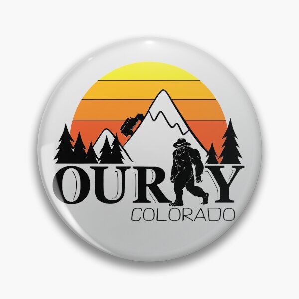 Item preview, Ouray Colorado with Sasquatch, exploring the mountains designed and sold by Chelsealuv Krigbaum.
