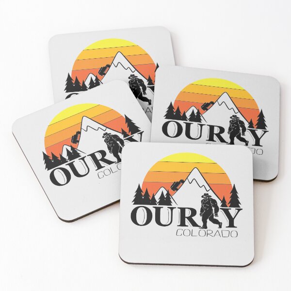 Item preview, Ouray Colorado with Sasquatch, exploring the mountains designed and sold by Chelsealuv Krigbaum.