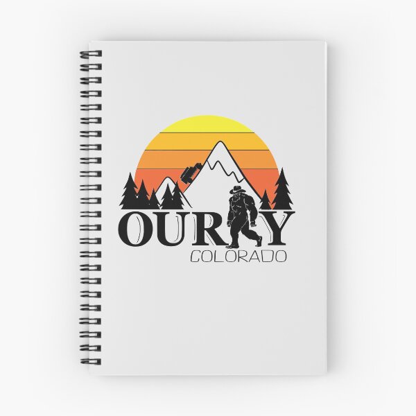 Item preview, Ouray Colorado with Sasquatch, exploring the mountains designed and sold by Chelsealuv Krigbaum.