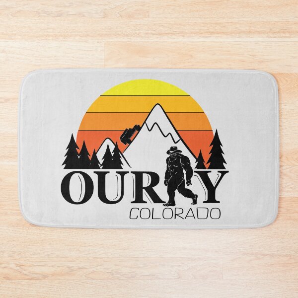 Item preview, Ouray Colorado with Sasquatch, exploring the mountains designed and sold by Chelsealuv Krigbaum.