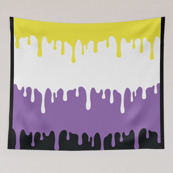 Item preview, Non binary Pride Gift, Proud Nonbinary, Non binary Gender Identity Pride, Non-binary LGBT+ designed and sold by ArtsyloShop.