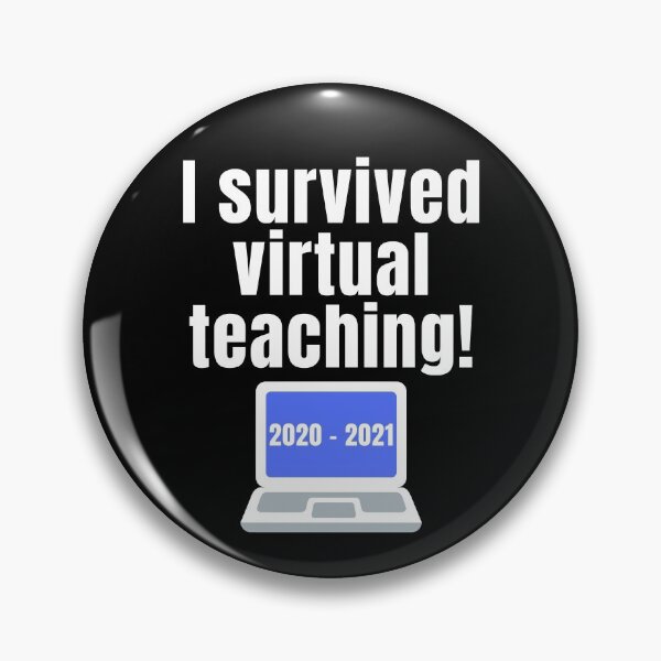 Item preview, I Survived Virtual Teaching, Proud Teacher designed and sold by WhimsicaliTee.