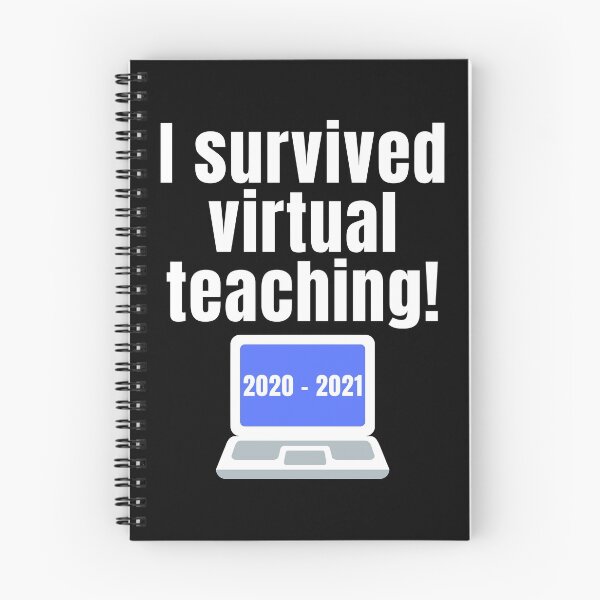 Item preview, I Survived Virtual Teaching, Proud Teacher designed and sold by WhimsicaliTee.