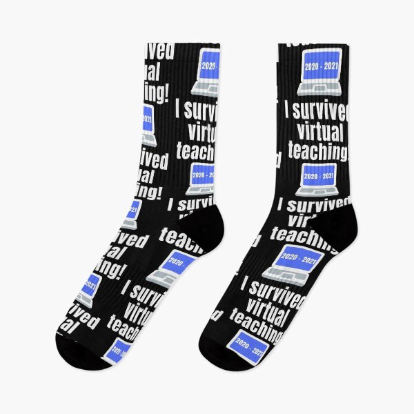 Item preview, I Survived Virtual Teaching, Proud Teacher designed and sold by WhimsicaliTee.