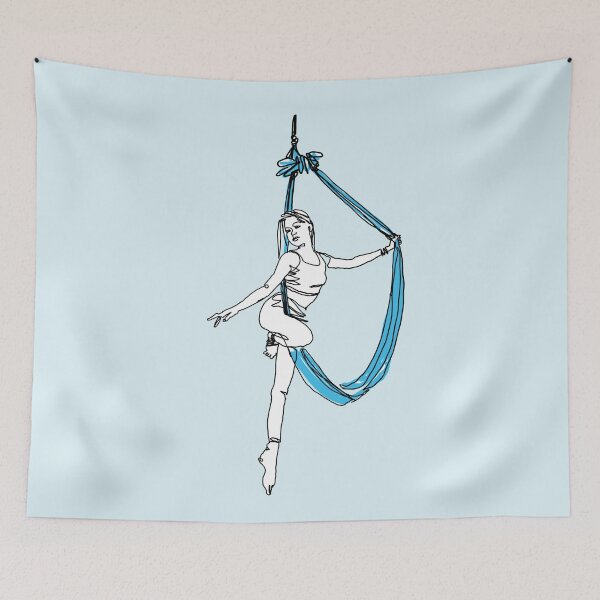 Item preview, Aerial Yoga - Blue designed and sold by Arkneer.