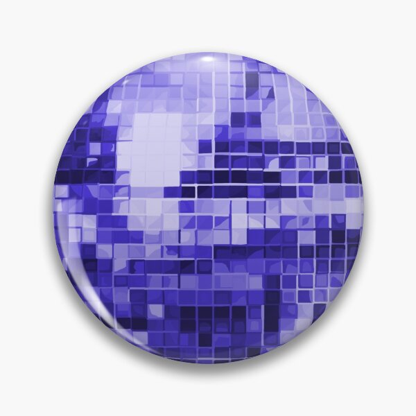 Item preview, Indigo Disco Ball Pattern designed and sold by Deborah Camp.