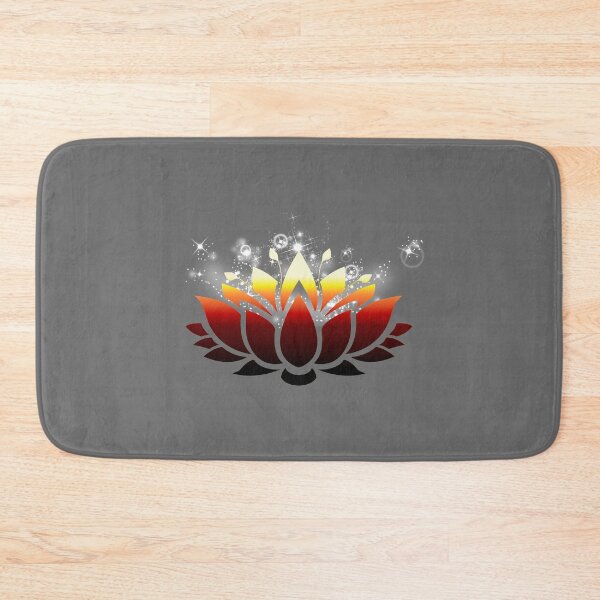 Item preview, Sparkling Summer Lotus In Flame Hue designed and sold by RosieSunflower.
