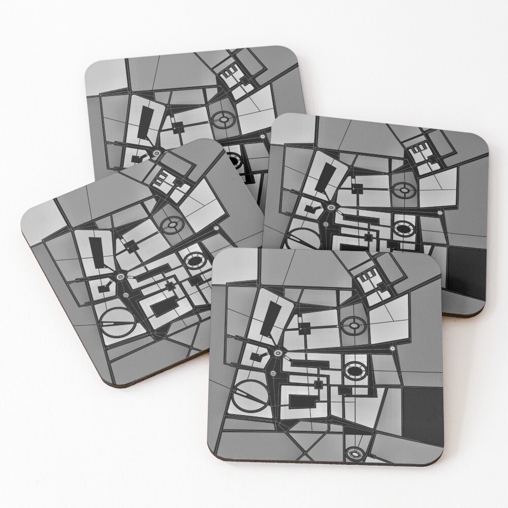 Item preview, Coasters (Set of 4) designed and sold by CHROMACOOL.