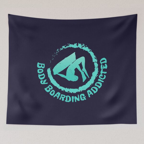 Item preview, Surf Body Boarding Addicted Bodysurf Gift Idea designed and sold by vicoli-shirts.