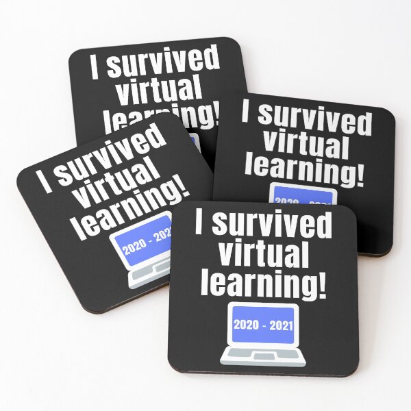 Item preview, I Survived Virtual Learning 2020 - 2021, Proud Student designed and sold by WhimsicaliTee.