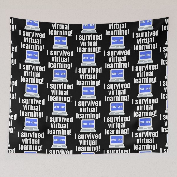 Item preview, I Survived Virtual Learning 2020 - 2021, Proud Student designed and sold by WhimsicaliTee.