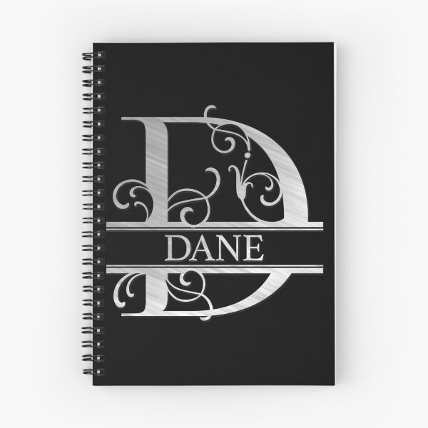 Item preview, Dane Name - Silver Metallic Style  Monogram Letter D The Dane Name Gift For Dane | Perfect Gift designed and sold by sharajudi.