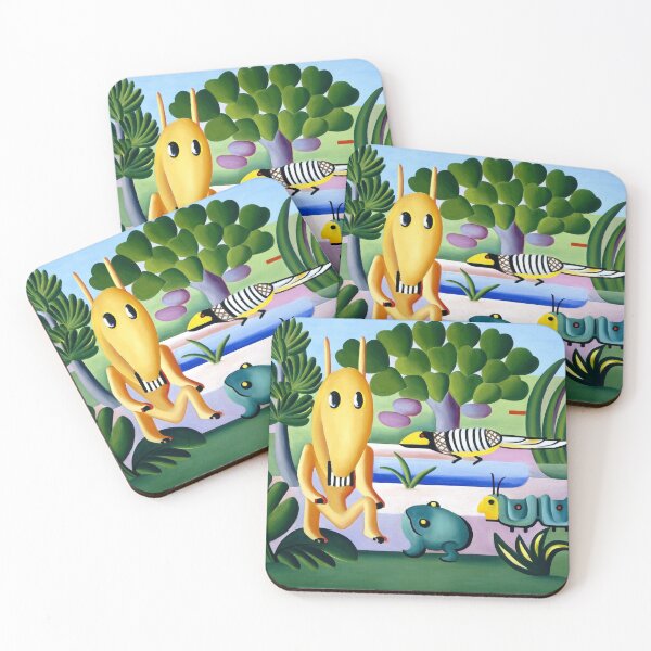 Item preview, Tarsila do Amaral - A cuca - To Rack ones brains - Brazilian artist painting designed and sold by MindChirp.