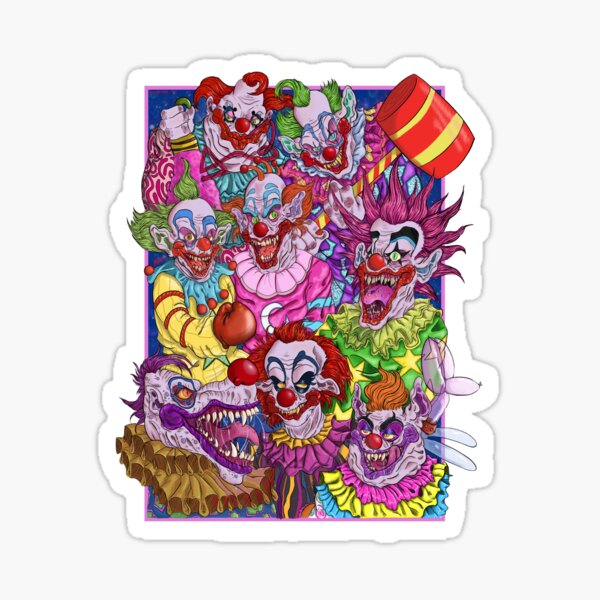 Klown Invasion! Sticker