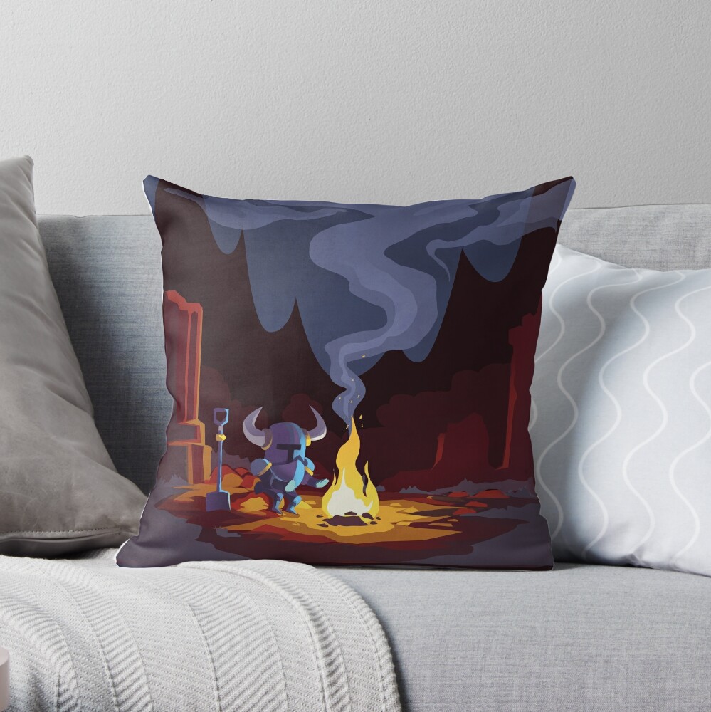 Online Sales SHOVEL KNIGHT Throw Pillow by crowsmack TP-YJRZV0AH