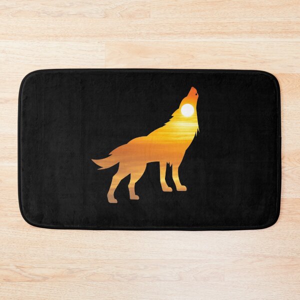 Item preview, Wolf Silhouette Sunrise designed and sold by alaechamlal.