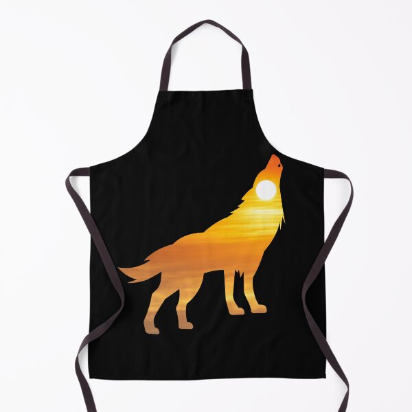 Item preview, Wolf Silhouette Sunrise designed and sold by alaechamlal.