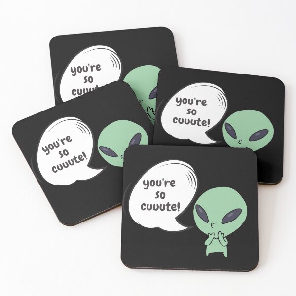 Item preview, You're So Cute Little Alien | Out Of This World designed and sold by Barbara Moffat.