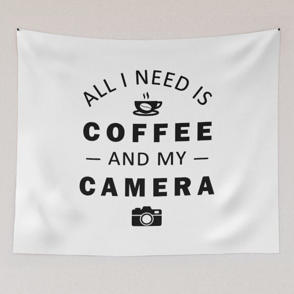 Item preview, All i need is coffee and my camera designed and sold by Asa-design.