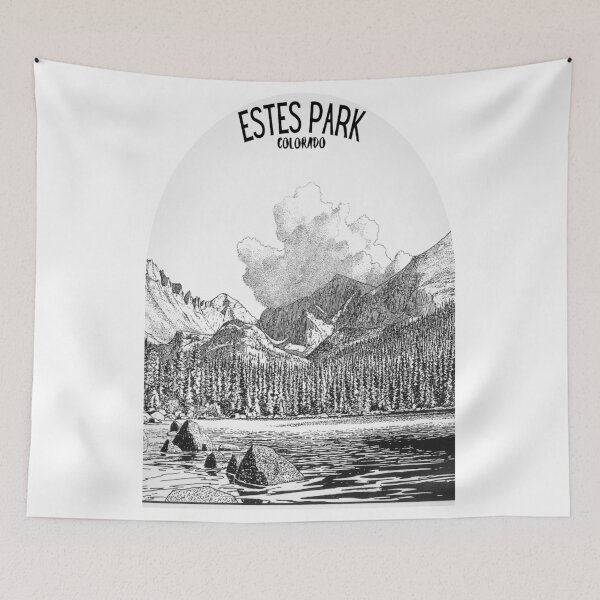 Item preview, estes park colorado rocky mountain national designed and sold by Avani01.