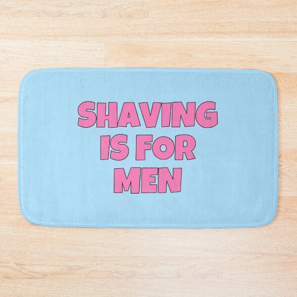 Item preview, SHAVING IS FOR MEN designed and sold by strawberryseeds.