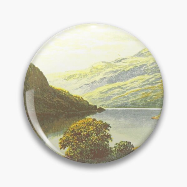 Item preview, Vintage Illustration of Loch Lubnaig, Scotland designed and sold by yourscotland.