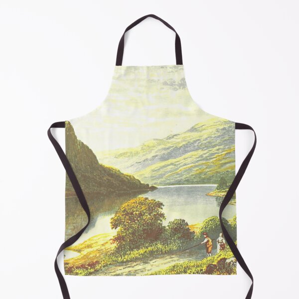 Item preview, Vintage Illustration of Loch Lubnaig, Scotland designed and sold by yourscotland.