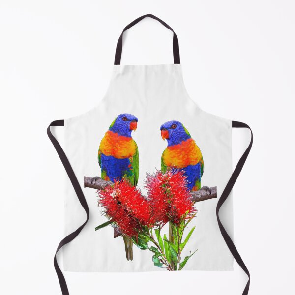 Item preview, RAINBOW LORIKEET - HD Rainbow Lorikeet Best Australian Lorikeets Art Print designed and sold by Go Logo Designs.