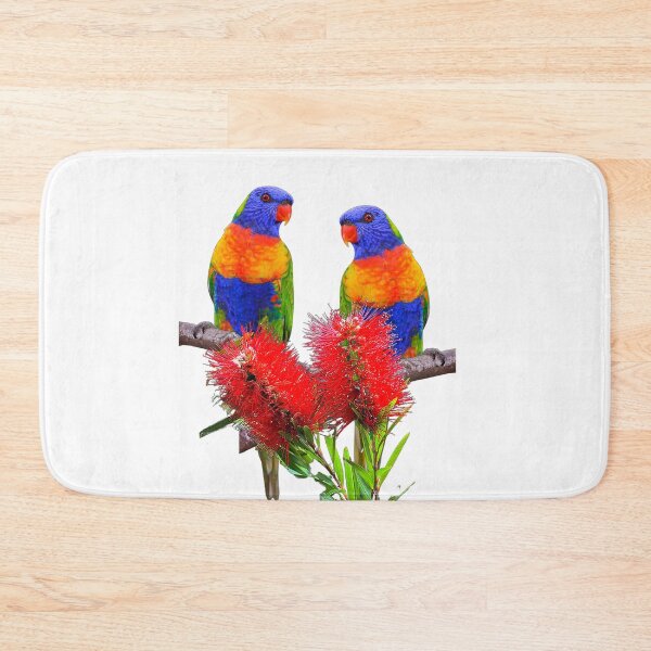 Item preview, RAINBOW LORIKEET - HD Rainbow Lorikeet Best Australian Lorikeets Art Print designed and sold by Go Logo Designs.
