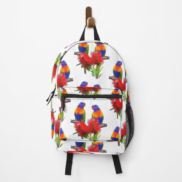 Item preview, RAINBOW LORIKEET - HD Rainbow Lorikeet Best Australian Lorikeets Art Print designed and sold by Go Logo Designs.