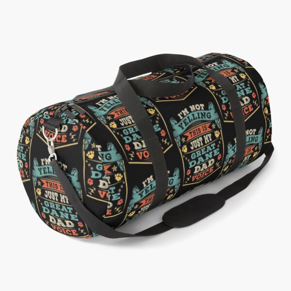 Artikelvorschau, Ich schreie nicht, das ist nur die Stimme meines Deutschen Doggen-Vaters | Perfektes Geschenk entworfen und verkauft von sharajudi.