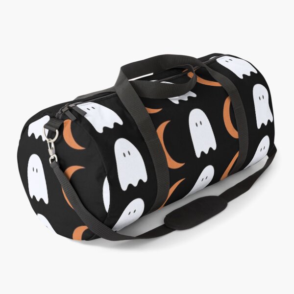 Item preview, Halloween/Orange Crescent Moon and Ghost Pattern w/Pumpkin in Center designed and sold by ShaunSandhu.