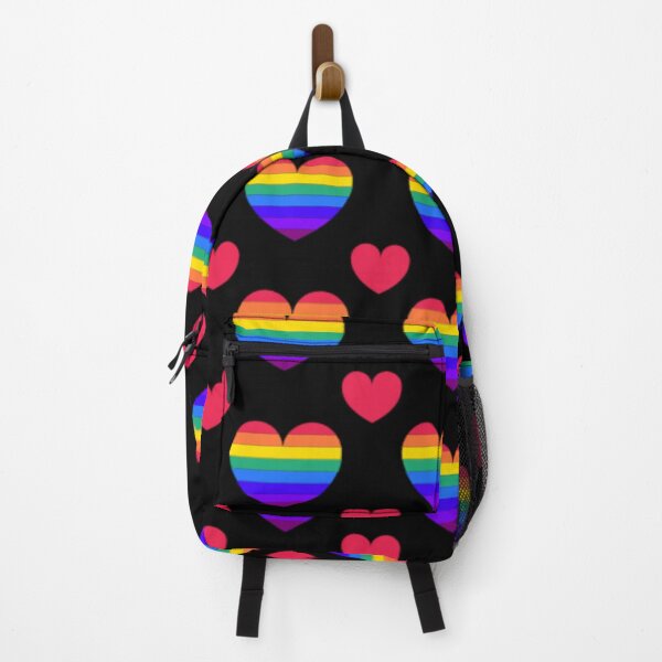 Item preview, Rainbow Hearts designed and sold by ArtfulDoodler.