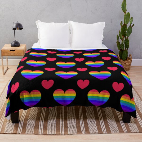 Item preview, Rainbow Hearts designed and sold by ArtfulDoodler.
