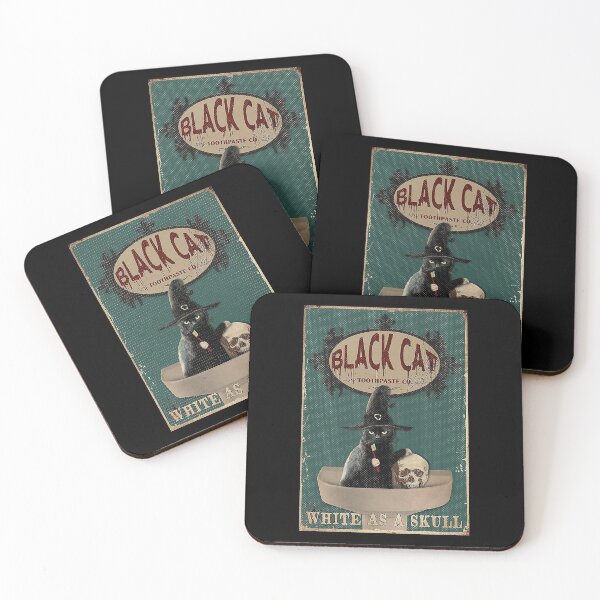 Item preview, Skull Black Cat Witch Toothpaste Cat Lover Gift designed and sold by Douglafa.