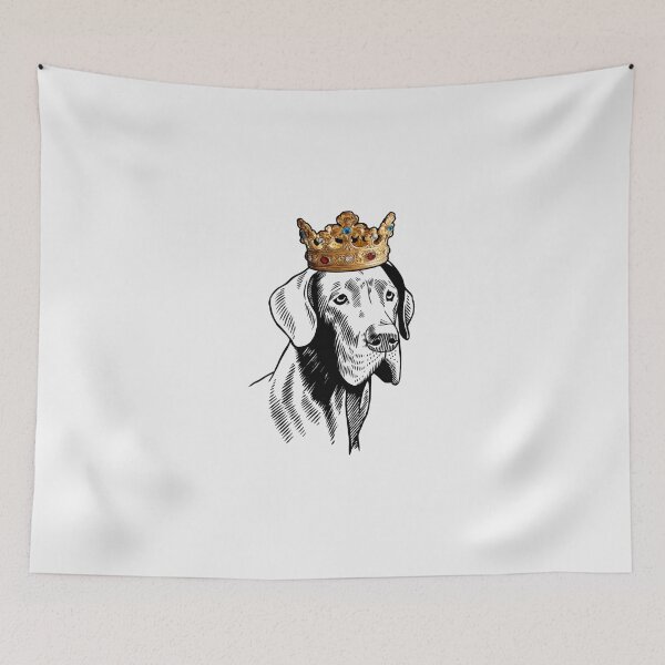 Item preview, Great Dane Dog Wearing Crown | Perfect Gift designed and sold by sharajudi.