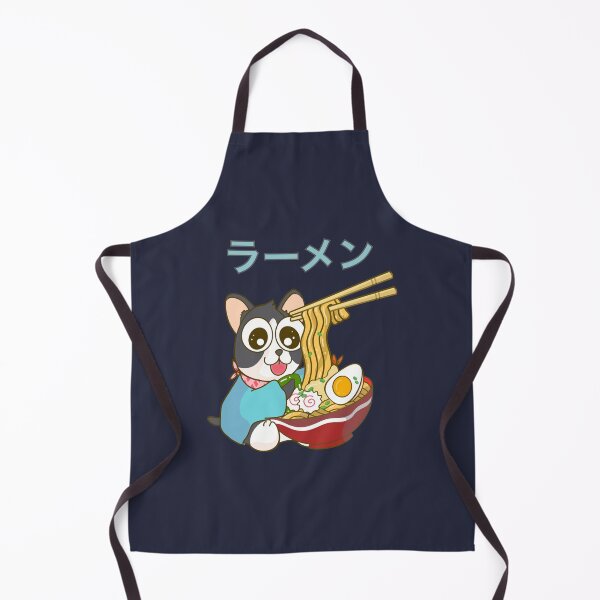Item preview, THE JAPANESE SHIBA INU EATING BOWL OF RAMEN designed and sold by Warenae.
