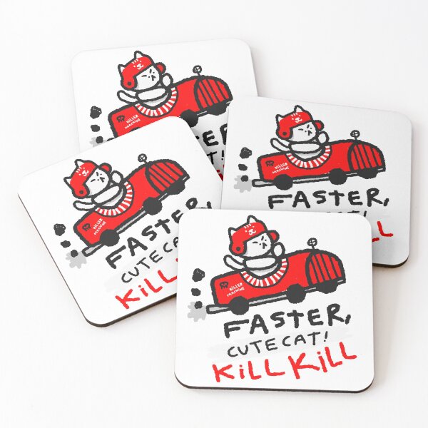 Item preview, FASTER, CUTE CAT KILL! KILL! designed and sold by MENINO ALIPIO.