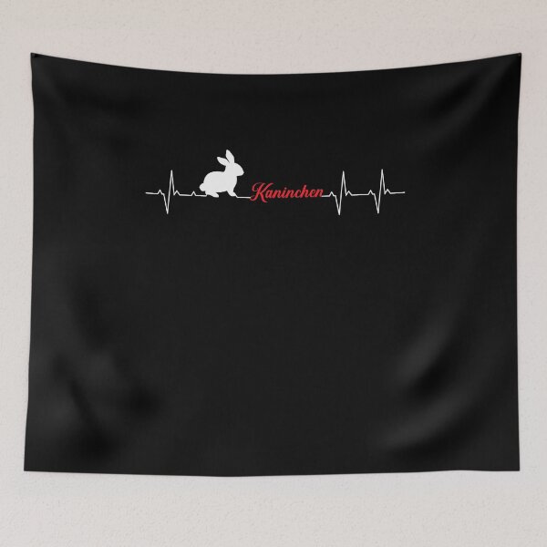 Item preview, Rabbit Heartbeat Hare Bunny Karnickel Bunny Lovers designed and sold by besTmanuFacture.
