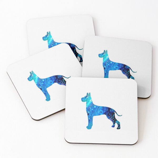 Item preview, Great Dane Silhouette  by Painted| Perfect Gift designed and sold by sharajudi.