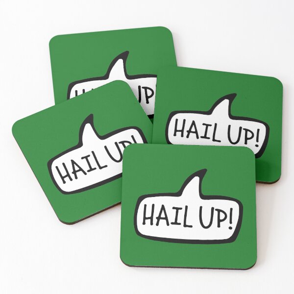 Item preview, Jamaican Patois Hail Up! Greeting Hello Speech Bubble  designed and sold by Celticana.