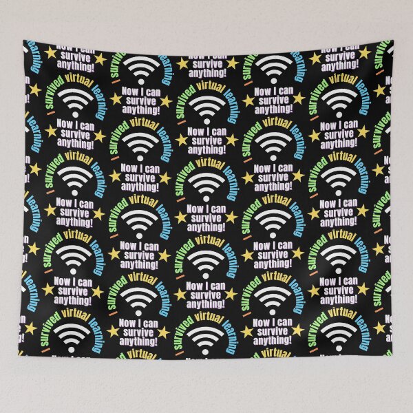 Item preview, I Survived Virtual Learning I Can Survive Anything designed and sold by WhimsicaliTee.
