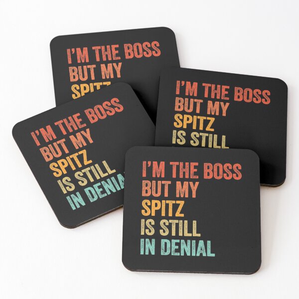 Item preview, I'm The Boss But My Spitz Is Still In Denial - Funny Spitz Dog Gift  designed and sold by Guarddogdrive.