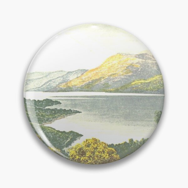 Item preview, Vintage Illustration of Loch Earn, Scotland designed and sold by yourscotland.