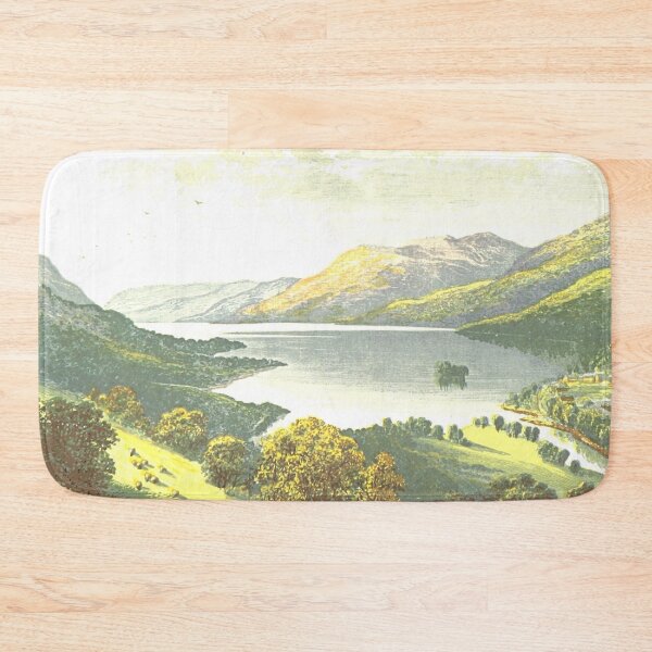 Item preview, Vintage Illustration of Loch Earn, Scotland designed and sold by yourscotland.